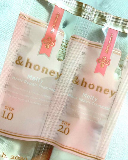 &honey Melty モイストリペア シャンプー1.0/モイストリペア ヘアトリートメント2.0/&honey/市販シャンプーを使ったクチコミ(1枚目)