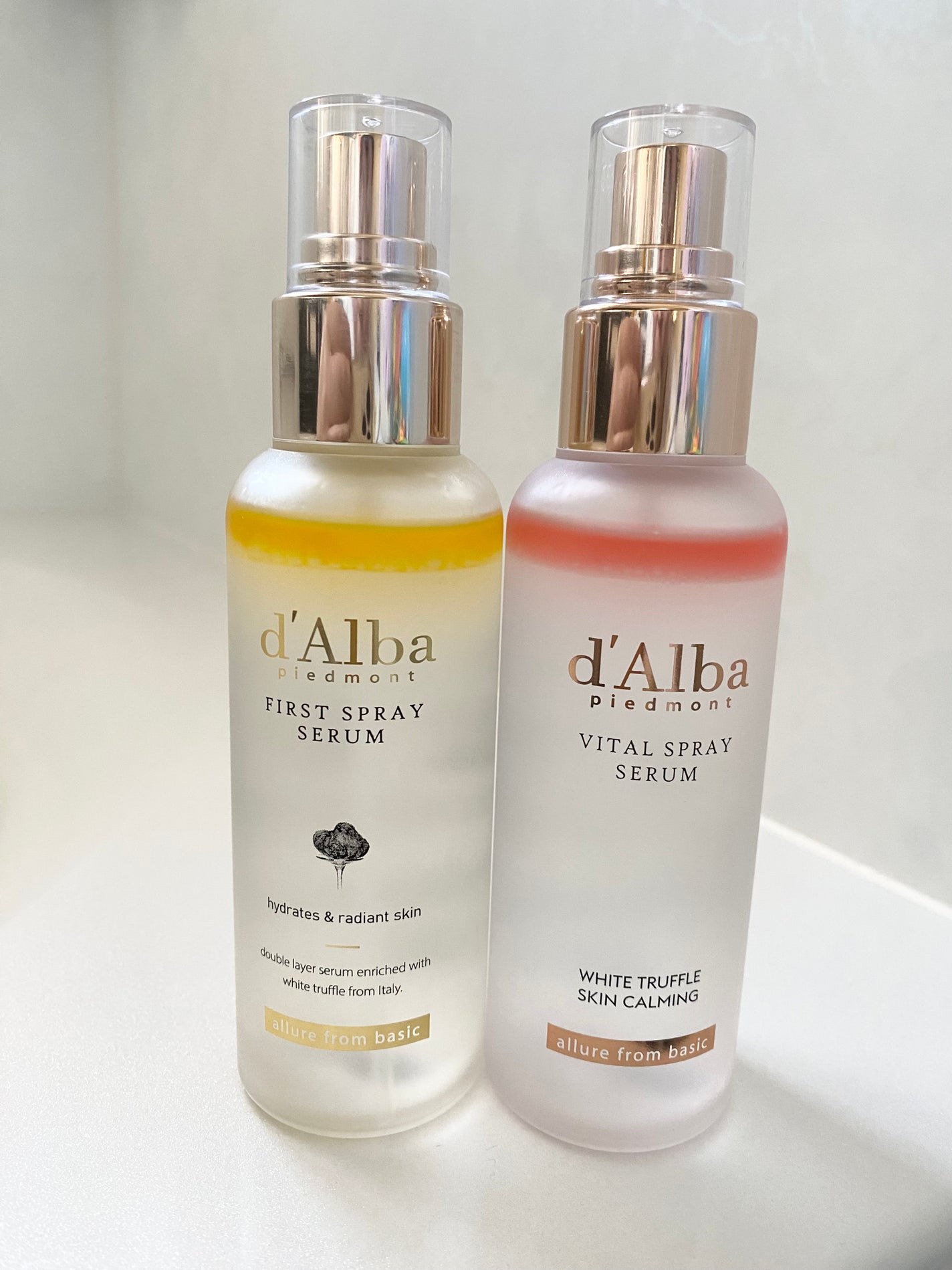 ダルバ ホワイトトリュフファーストスプレーセラム/ダルバ/ミスト状化粧水を使ったクチコミ(4枚目)