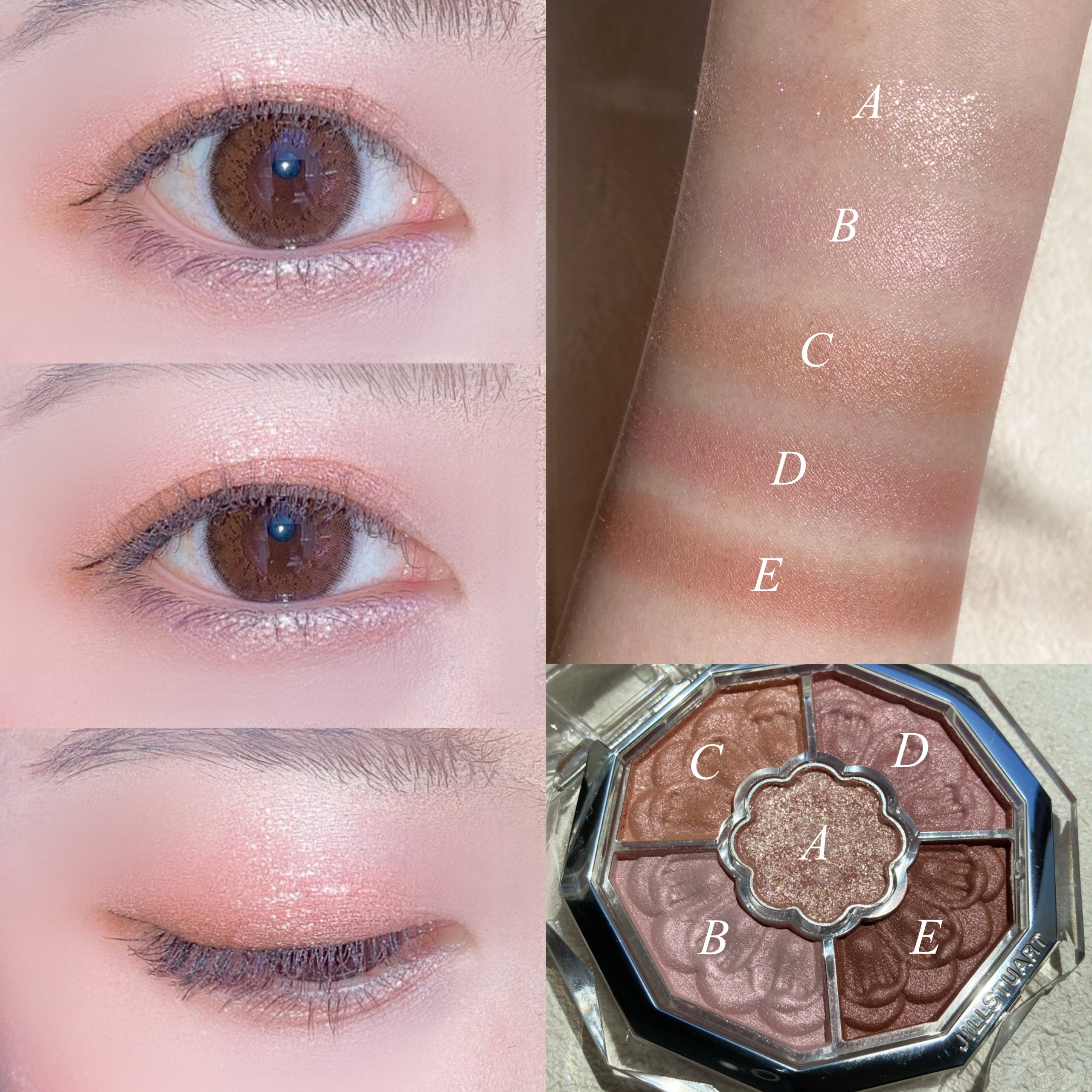 ジルスチュアート ブルームクチュール アイズ　ジュエルドブーケ/JILL STUART/アイシャドウパレットを使ったクチコミ（3枚目）