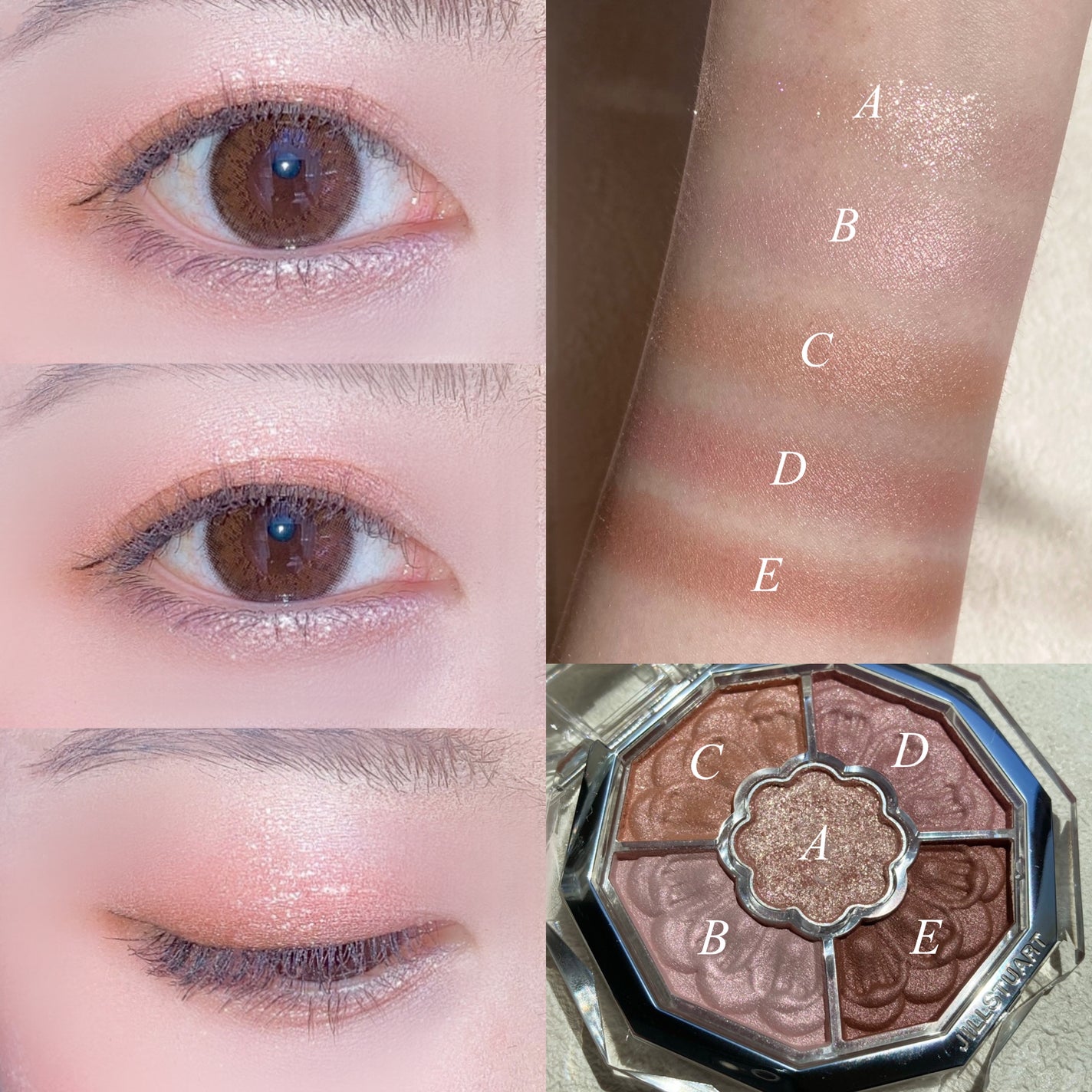 ジルスチュアート ブルームクチュール アイズ ジュエルドブーケ/JILL STUART/アイシャドウパレットを使ったクチコミ(3枚目)