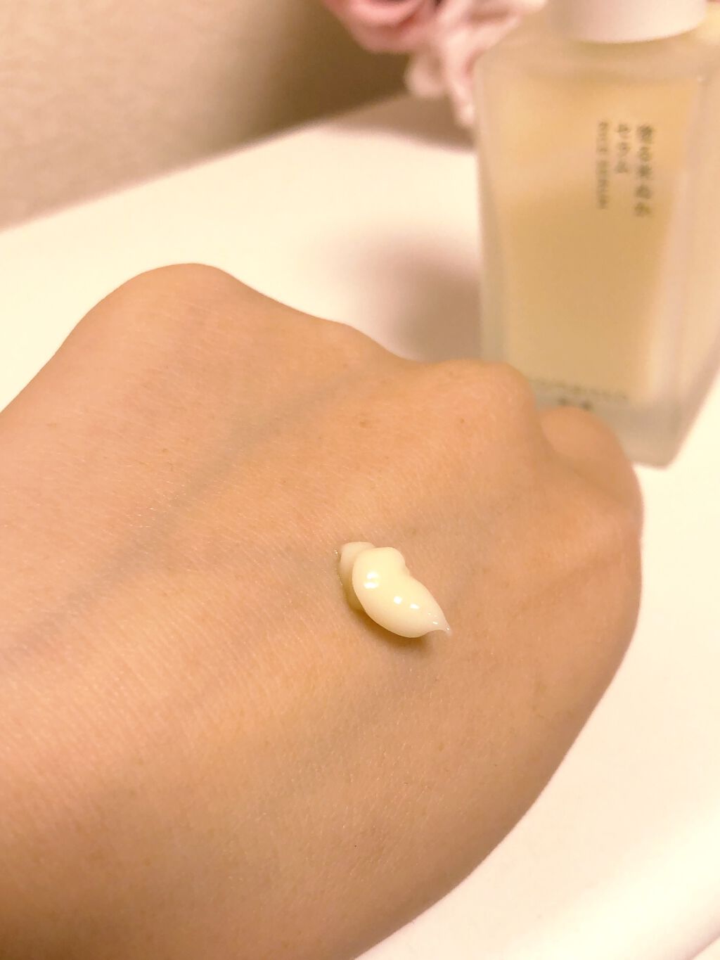 塗る米ぬかセラム/米一途/美容液を使ったクチコミ（2枚目）