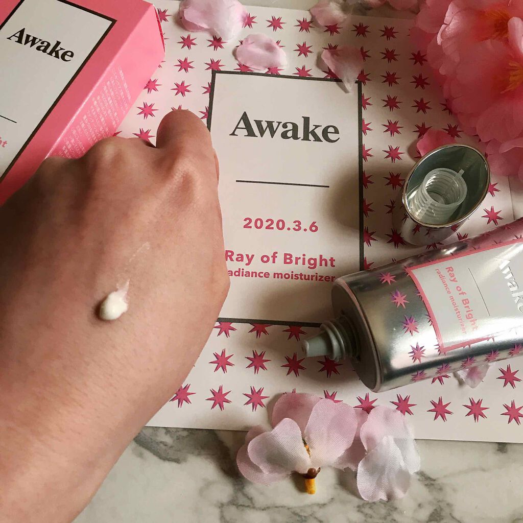 レイオブブライト ラディアンス モイスチュアライザー/Awake/化粧下地を使ったクチコミ（2枚目）