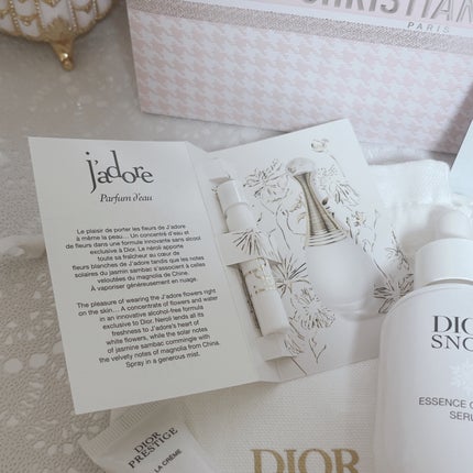 スノー ライト エッセンス ローション (薬用化粧水) (医薬部外品)/Dior/化粧水を使ったクチコミ(4枚目)