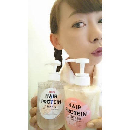 モイストシャンプー/ヘアトリートメント/ヘアザプロテイン/市販シャンプーを使ったクチコミ(2枚目)