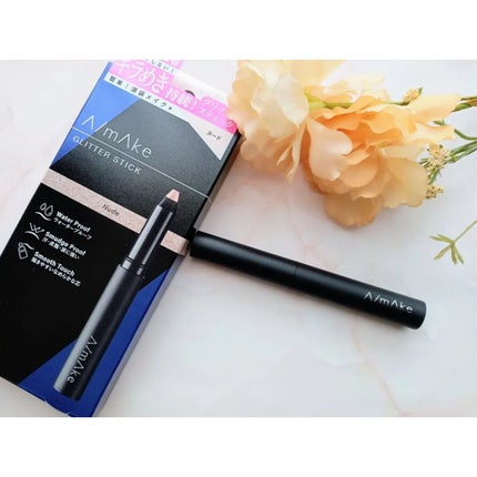 エーメイク グリッタースティック/A/mAke/グリッターを使ったクチコミ(5枚目)