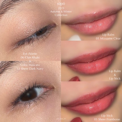 カラーマスカラ/sopo/マスカラを使ったクチコミ(2枚目)