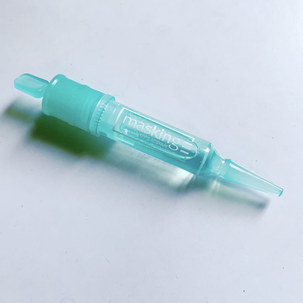 マスキング レイアリング アンプル エクセルトーニングショット/MEDIHEAL/美容液を使ったクチコミ（2枚目）