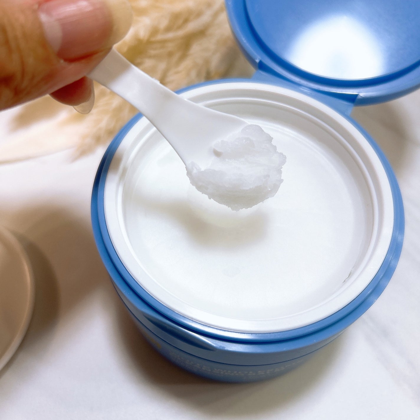 カラーフードシリーズホワイトホールサムクレンジングバーム/Tovegan/クレンジングバームを使ったクチコミ(3枚目)