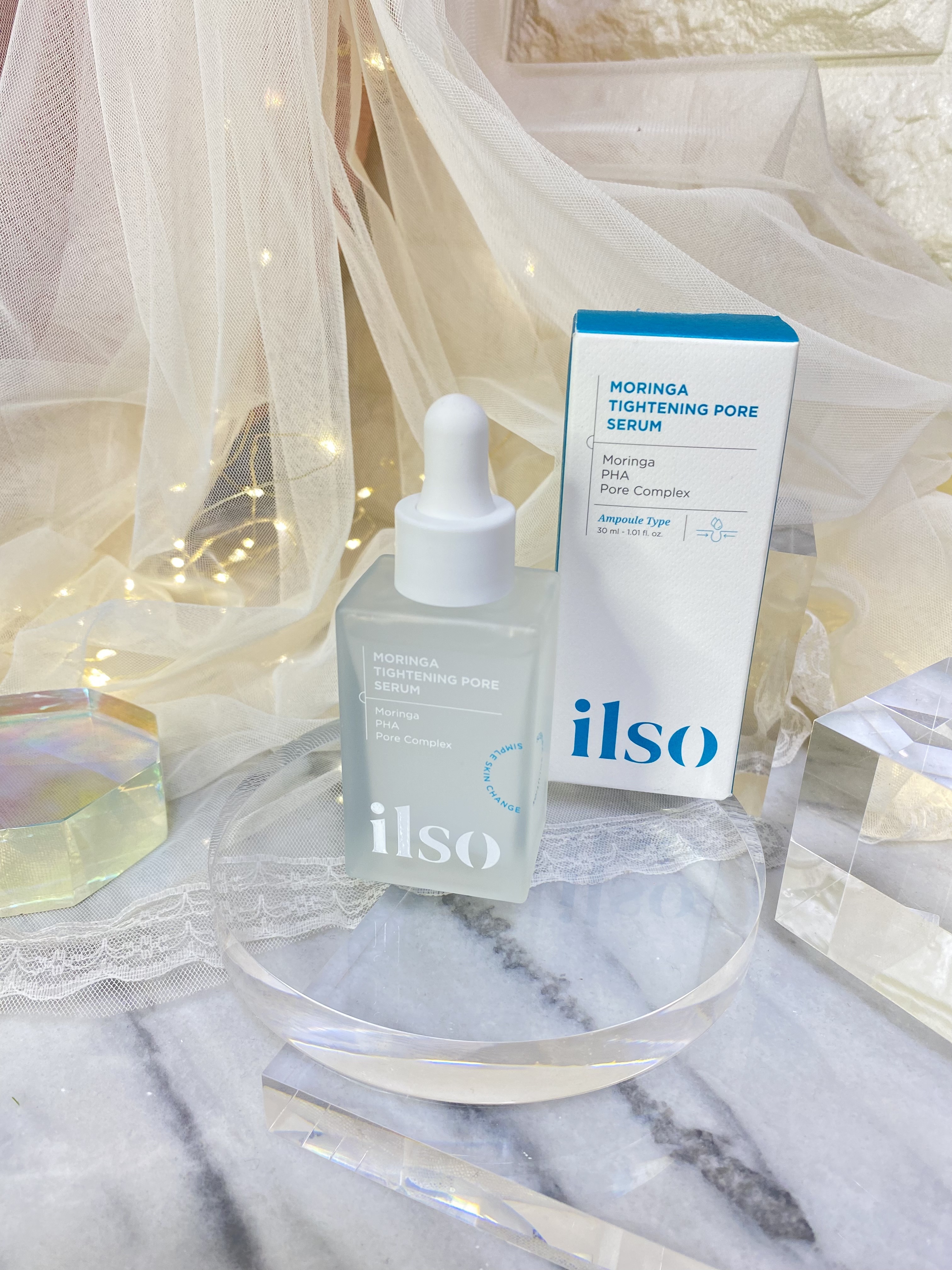 モリンガタイトニングポアセラム/ilso/美容液を使ったクチコミ（2枚目）