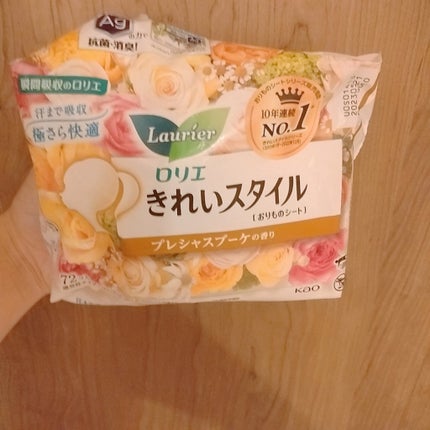 きれいスタイル ロマンティックローズの香り 72コ入/ロリエ/おりものシートを使ったクチコミ(1枚目)