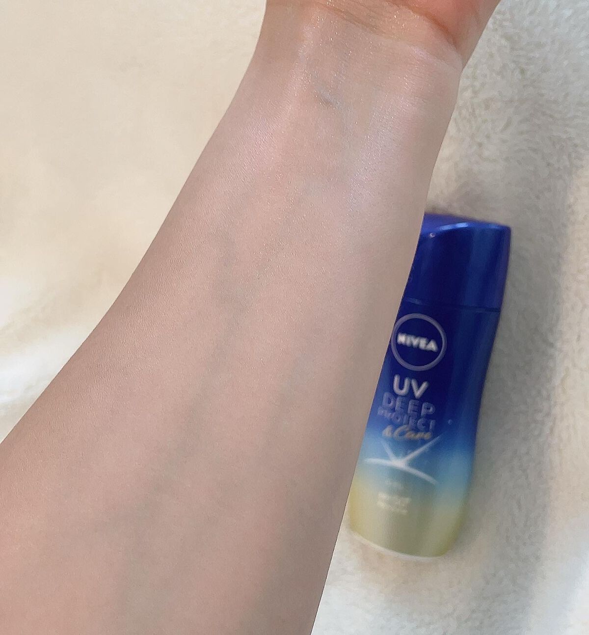 ニベアUV ディープ プロテクト&ケア ジェル/ニベア/日焼け止めジェルを使ったクチコミ(5枚目)