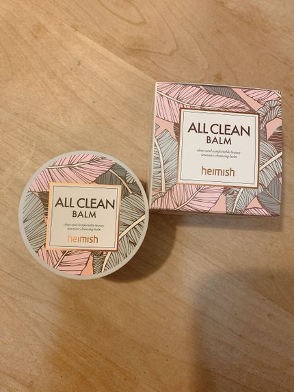 オールクリーンバーム/heimish/クレンジングバームを使ったクチコミ(1枚目)