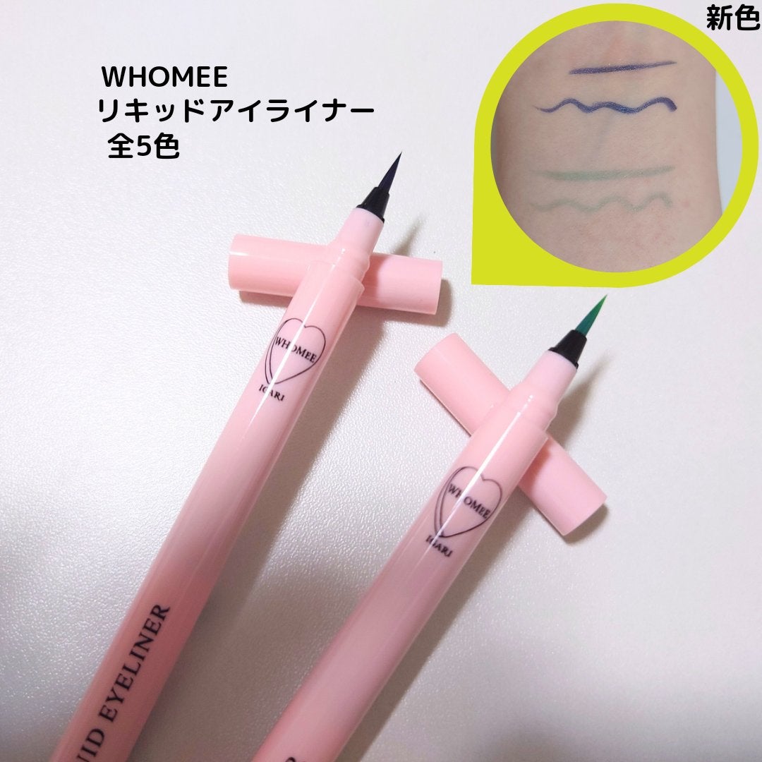 おとみ/フォロバ100 on LIPS 「WHOMEEのリキッドアイライナーから新色登場👀🌹WHOMEE..」(1枚目)
