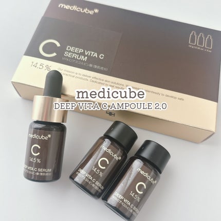 ãã£ãŒããã¿Cã¢ã³ãã«2.0/MEDICUBE/çŸå®¹æ¶²ã䜿ã£ãã¯ãã³ãïŒ1æç®ïŒ