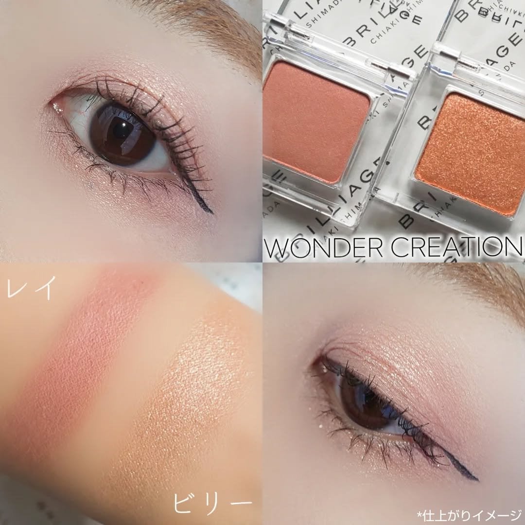 ワンダークリエイション /ブリリアージュ/単色アイシャドウを使ったクチコミ(3枚目)