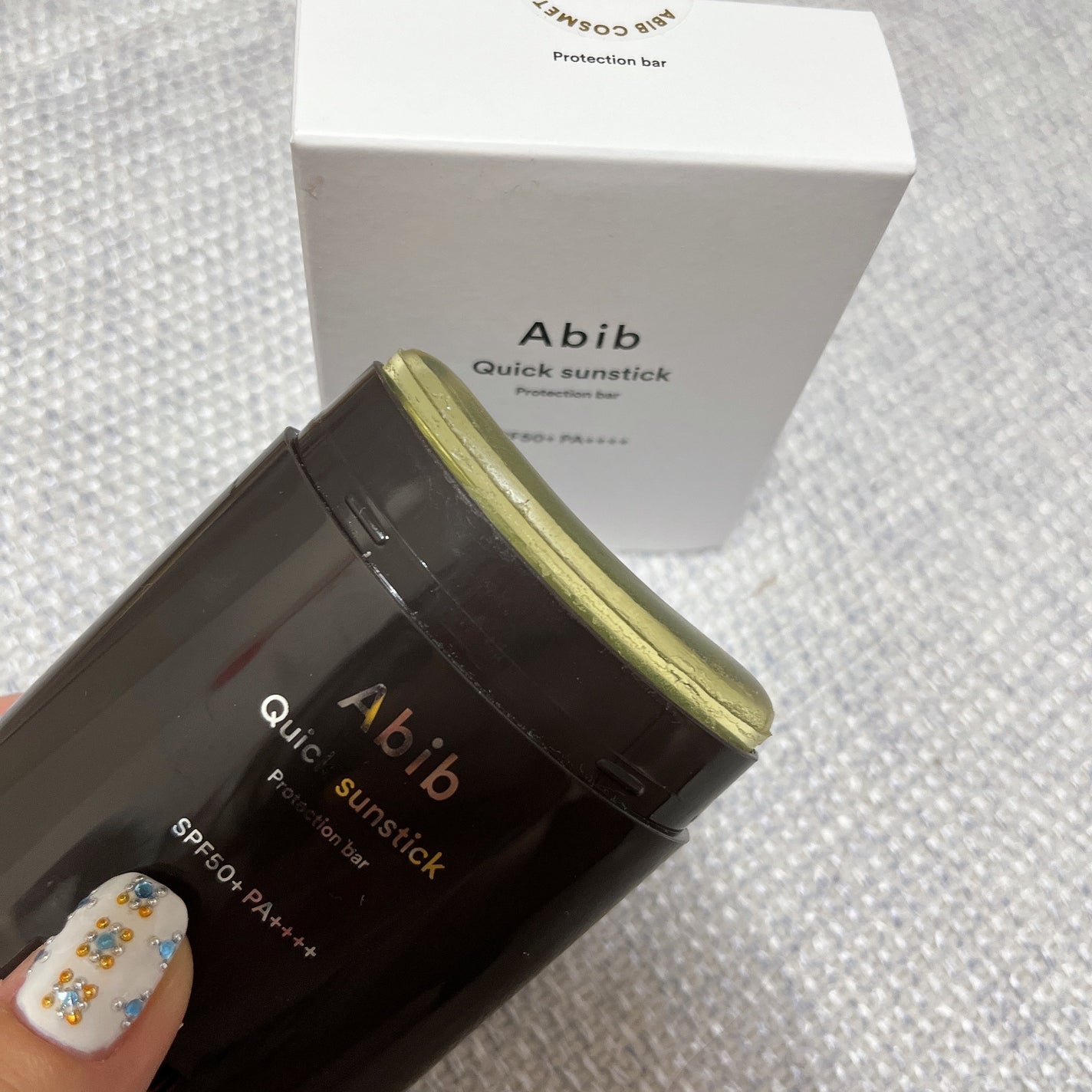 クイック サンスティック プロテクションバー/Abib /日焼け止めスティックを使ったクチコミ(1枚目)