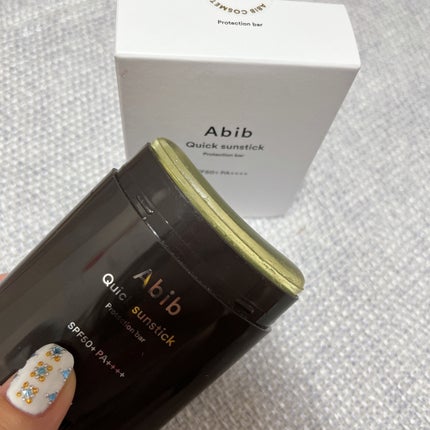 クイック サンスティック プロテクションバー/Abib /日焼け止めスティックを使ったクチコミ(1枚目)