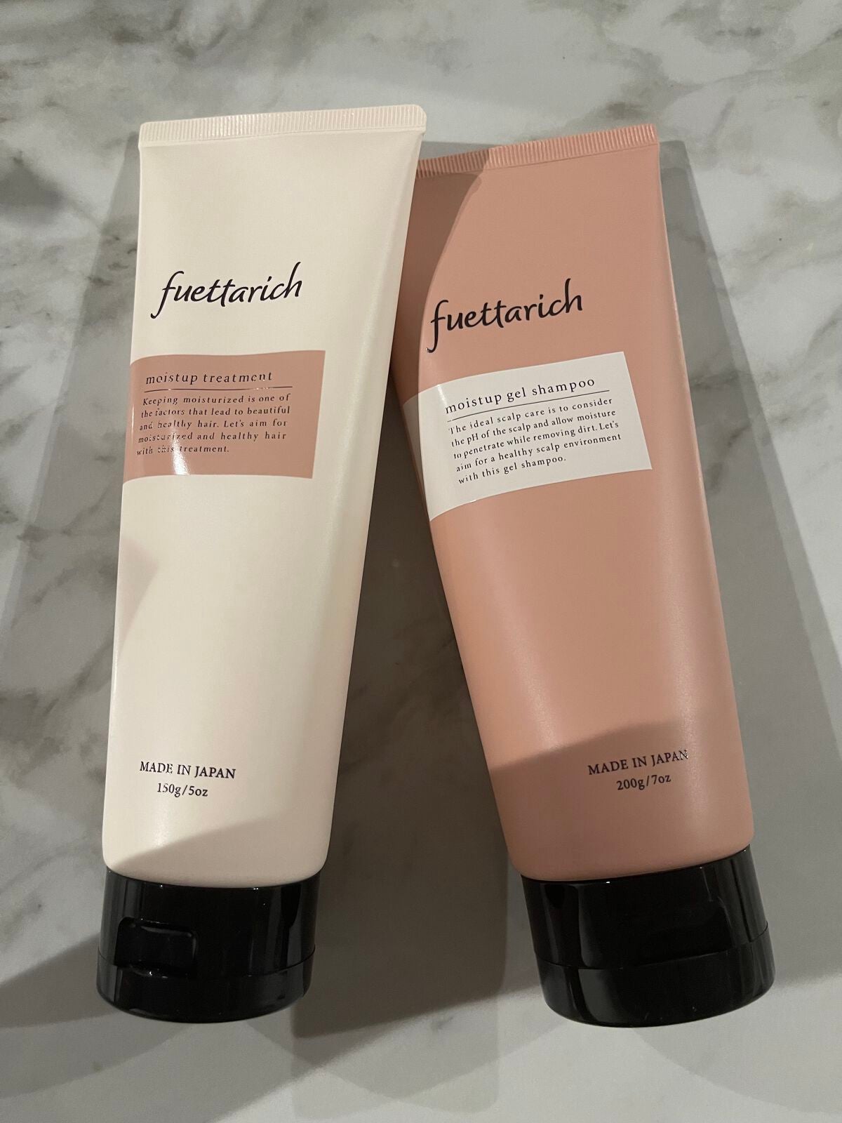 モイストアップ ジェル シャンプー/トリートメント/fuettarich (フエッタリッチ)/サロンシャンプーを使ったクチコミ(2枚目)