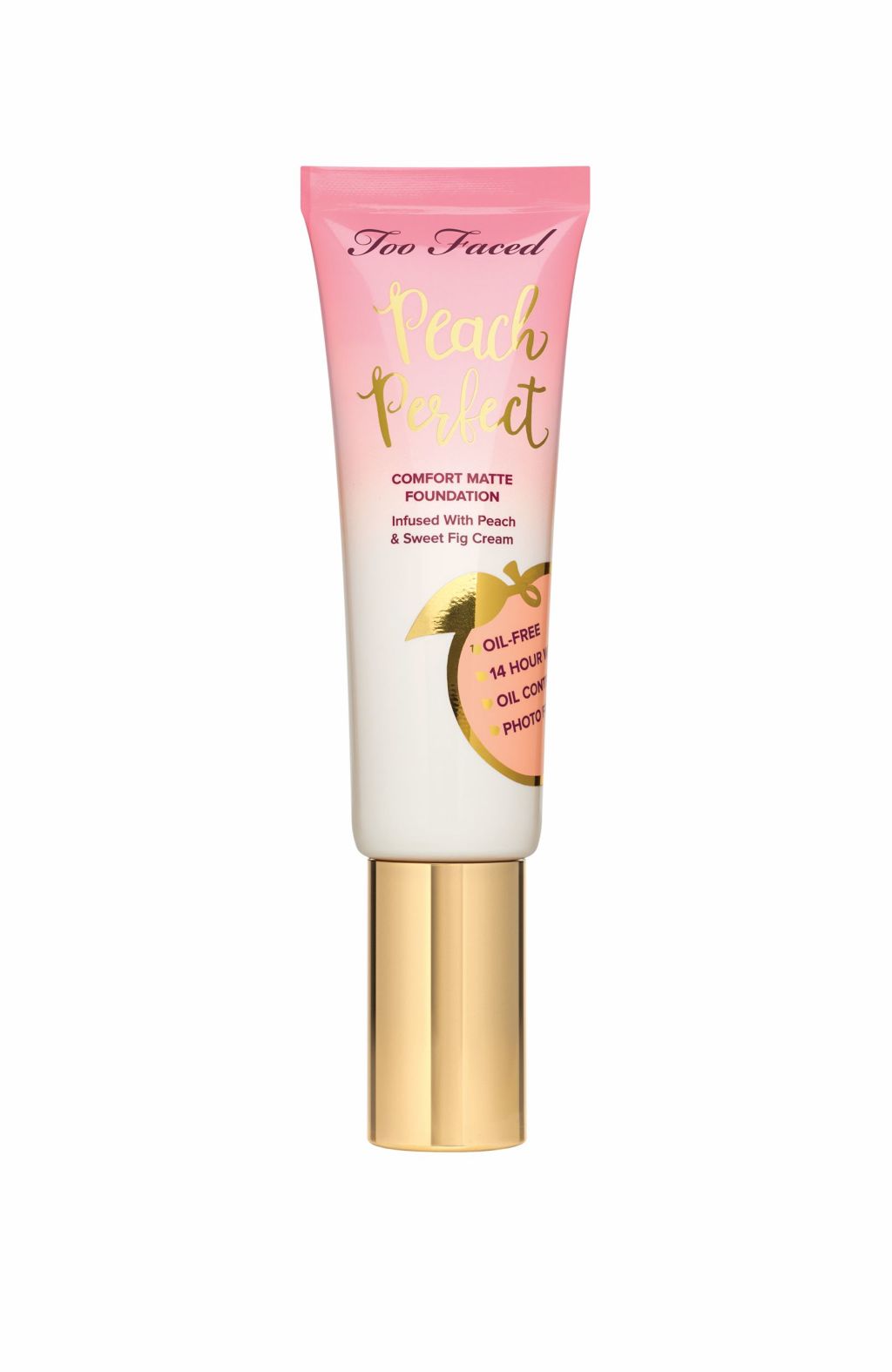 Too Faced ピーチパーフェクト コンフォート マット ファンデーション