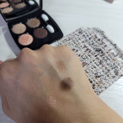 レ キャトル オンブル ツイード/CHANEL/アイシャドウパレットを使ったクチコミ(4枚目)