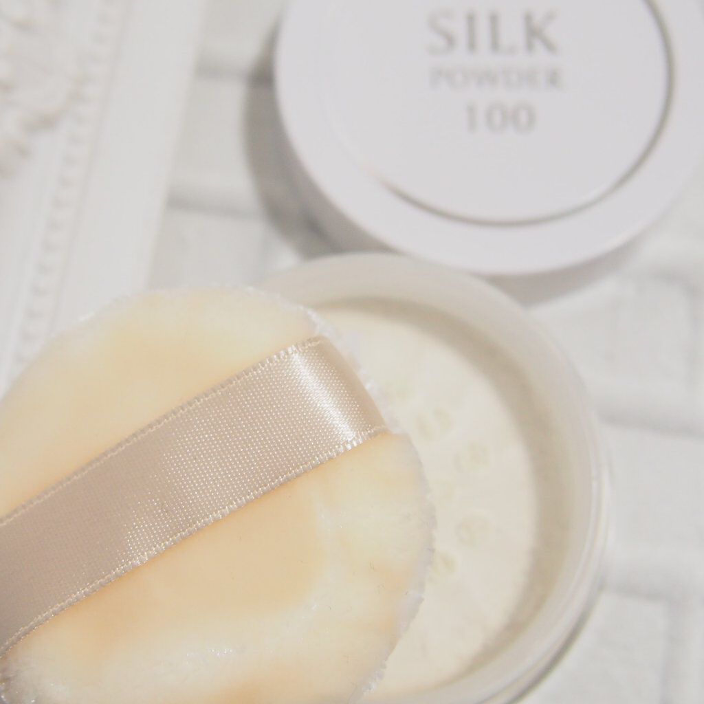 シルクパウダー100/北尾化粧品部/ルースパウダーを使ったクチコミ（2枚目）
