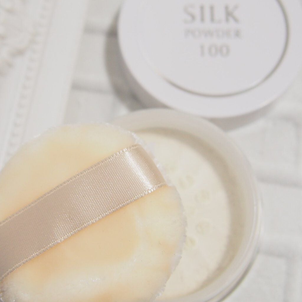 シルクパウダー100/北尾化粧品部/ルースパウダーを使ったクチコミ(2枚目)