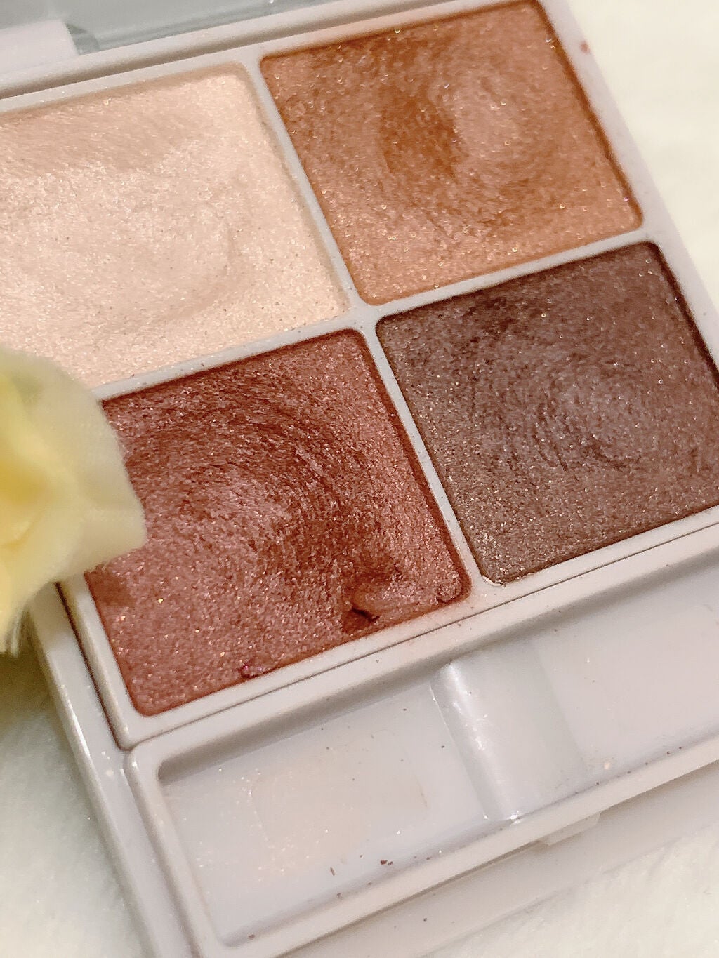 シルキースフレアイズ/キャンメイク/アイシャドウパレットを使ったクチコミ(2枚目)