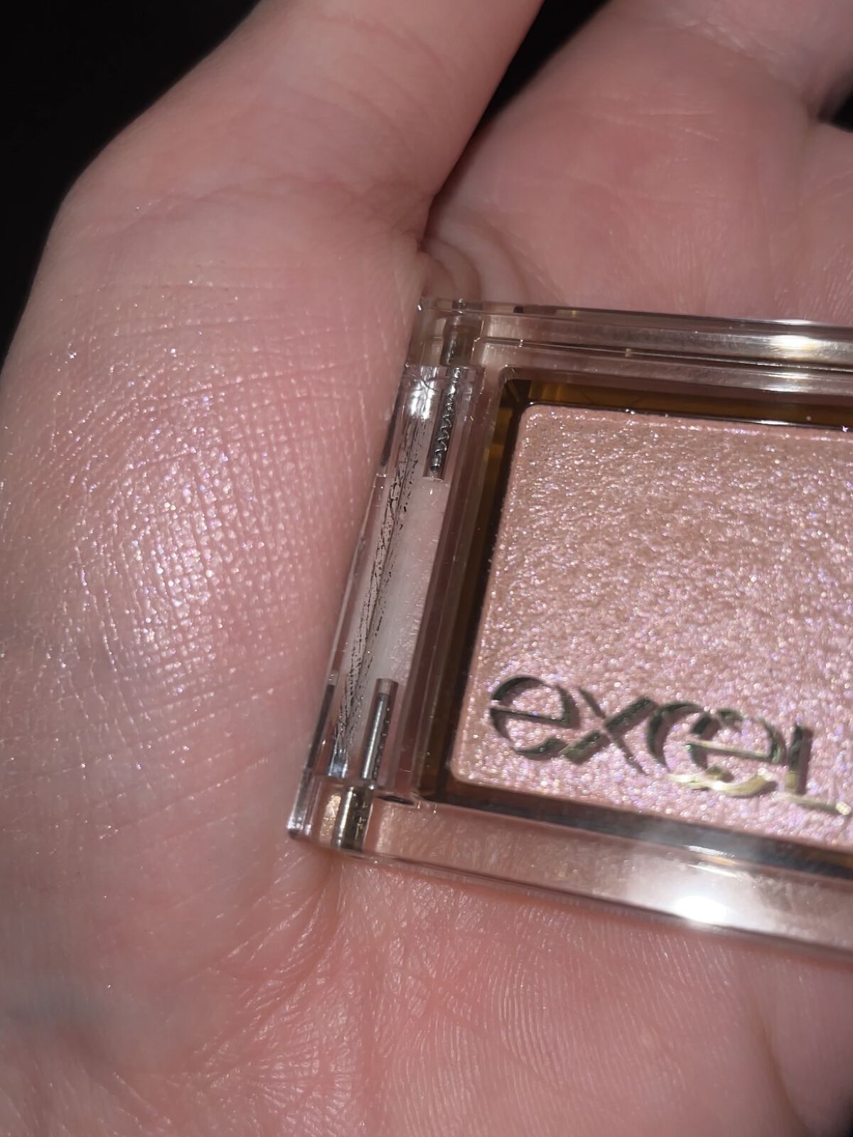 アイプランナー S03 ピンキズム/excel/単色アイシャドウを使ったクチコミ（2枚目）