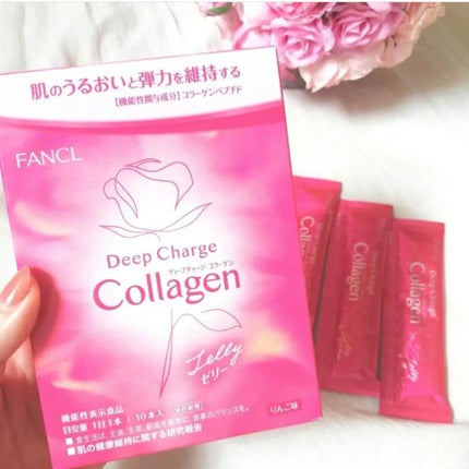 ディープチャージ コラーゲン スティックゼリー/ファンケル/美容サプリメントを使ったクチコミ(6枚目)