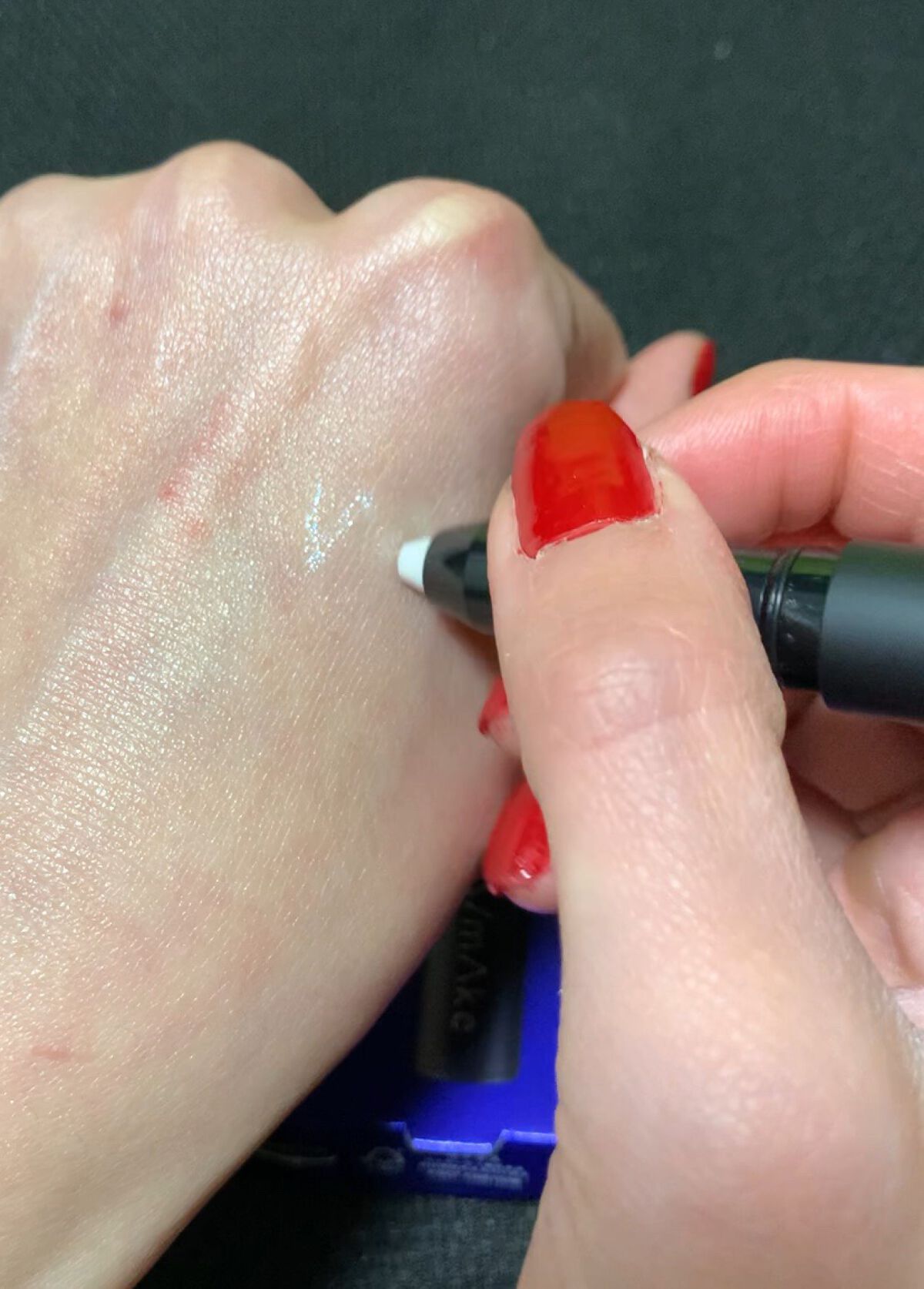 エーメイク グリッタースティック/A/mAke/グリッターを使ったクチコミ(5枚目)