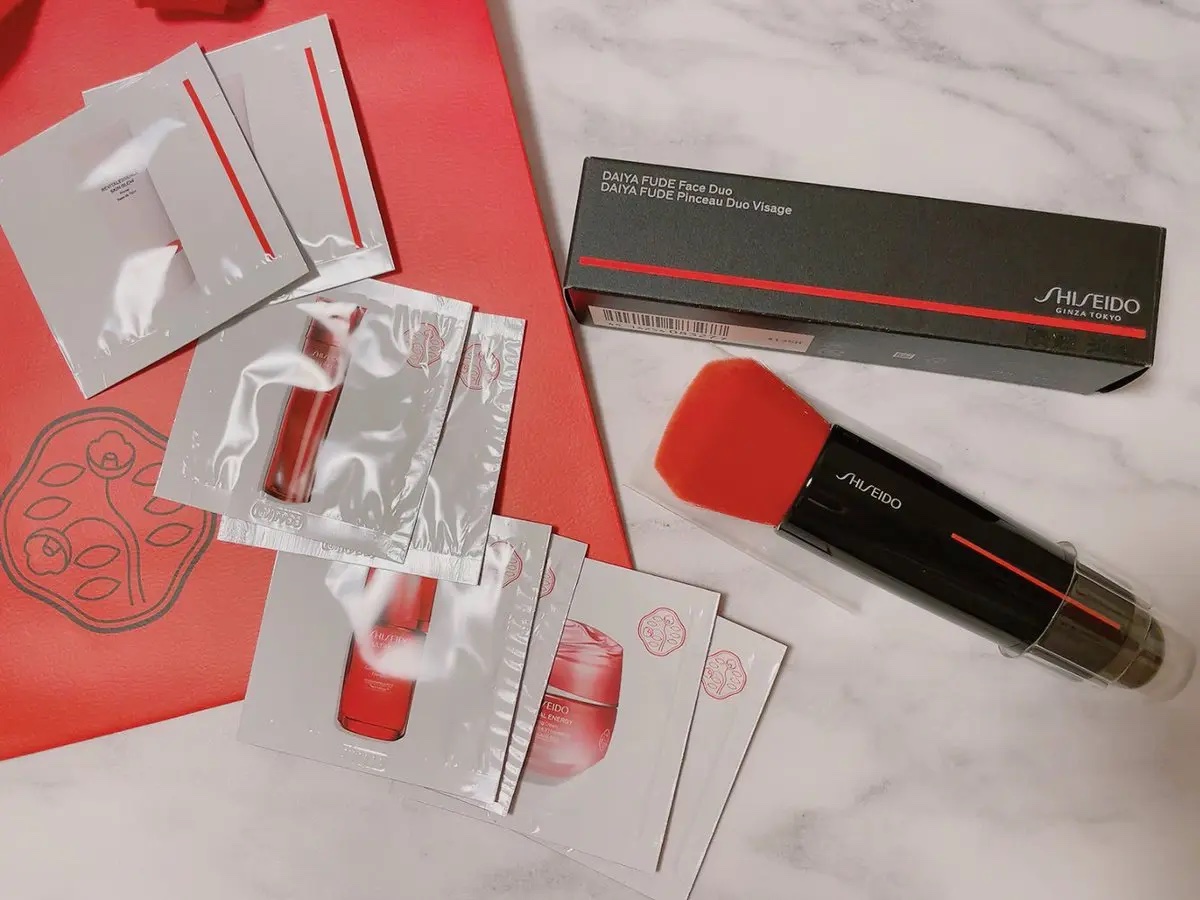 DAIYA FUDE フェイス デュオ 通常品/SHISEIDO/メイクブラシを使ったクチコミ（1枚目）