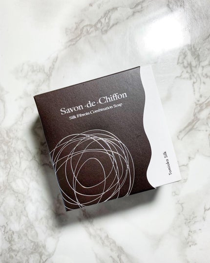 シルク石鹸/サボン・デ・シフォン/洗顔石鹸を使ったクチコミ(3枚目)