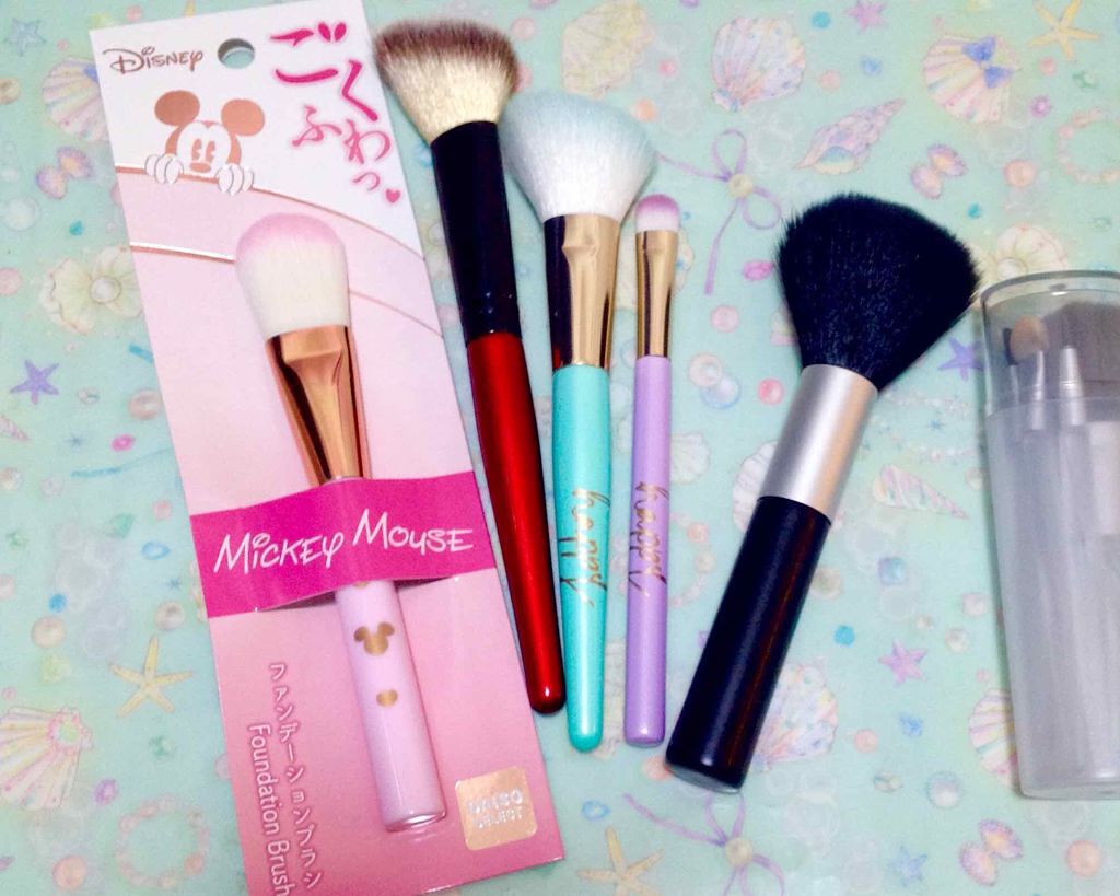 春姫 ファンデーションブラシ/DAISO/メイクブラシを使ったクチコミ(1枚目)