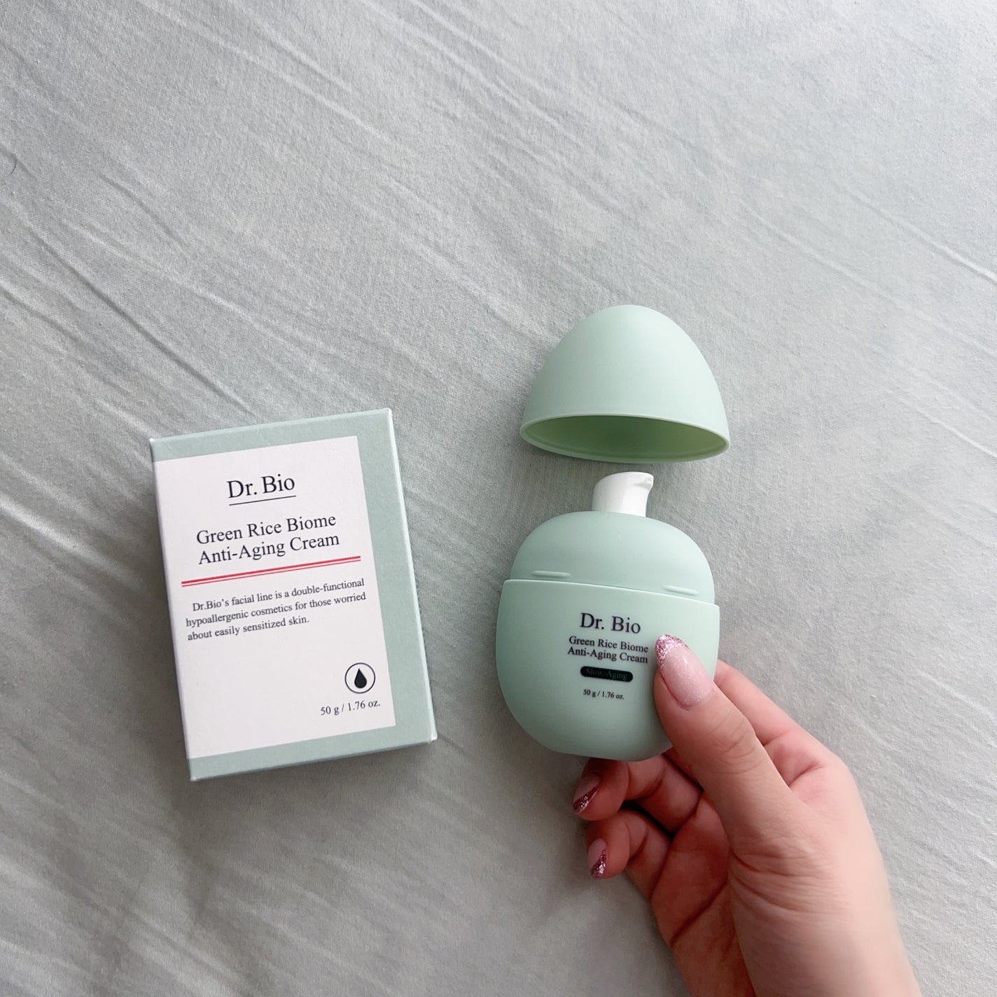 緑米ライスバイオーム™トーンアップ弾力クリーム/Dr.Bio/フェイスクリームを使ったクチコミ(3枚目)