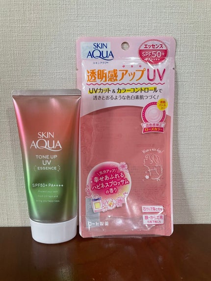 スキンアクア トーンアップUVエッセンス/スキンアクア/日焼け止めクリームを使ったクチコミ(4枚目)