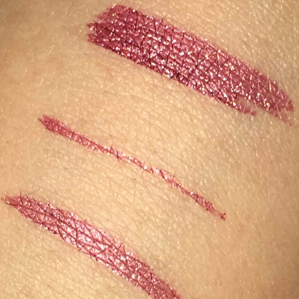 ラブ・ライナー リキッド グリッターコレクション/ラブ・ライナー/リキッドアイライナーを使ったクチコミ（3枚目）