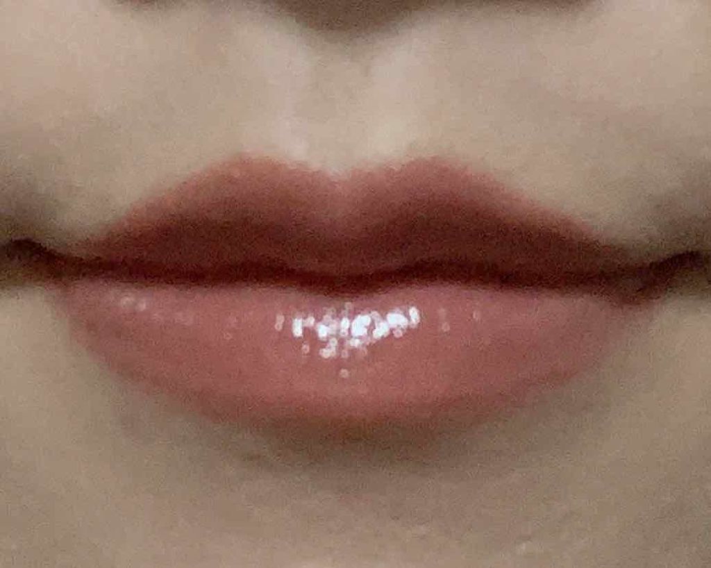 ラスティンググロスリップ/CEZANNE/口紅を使ったクチコミ(1枚目)