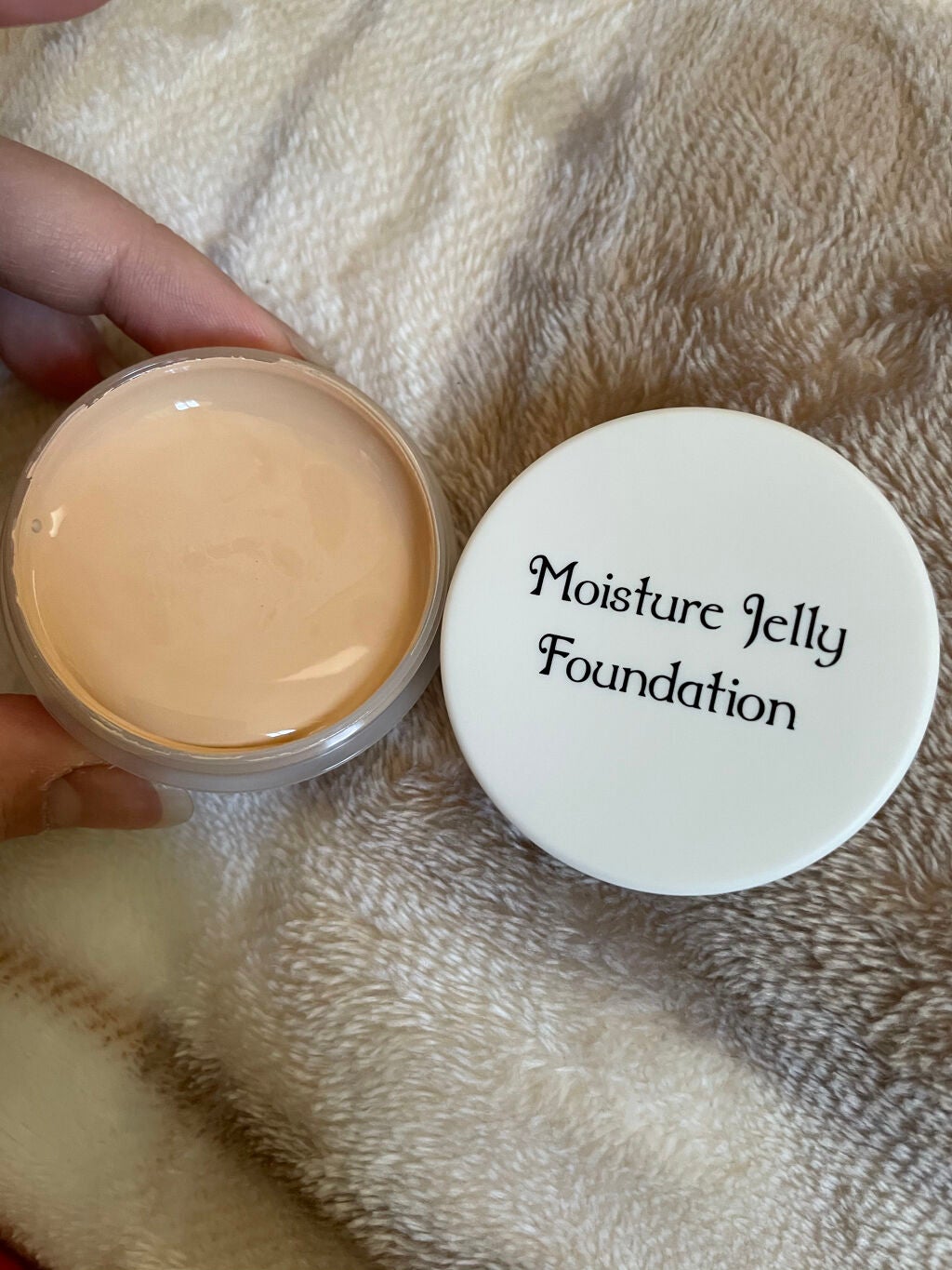 モイスチャージェリーファンデーション/DAISO/その他ファンデーションを使ったクチコミ(1枚目)