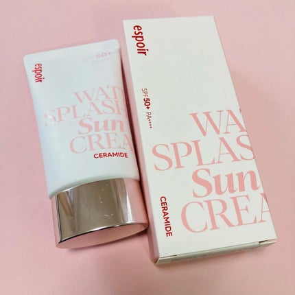 ウォータースプラッシュサンクリーム セラミド/espoir/日焼け止めクリームを使ったクチコミ(5枚目)