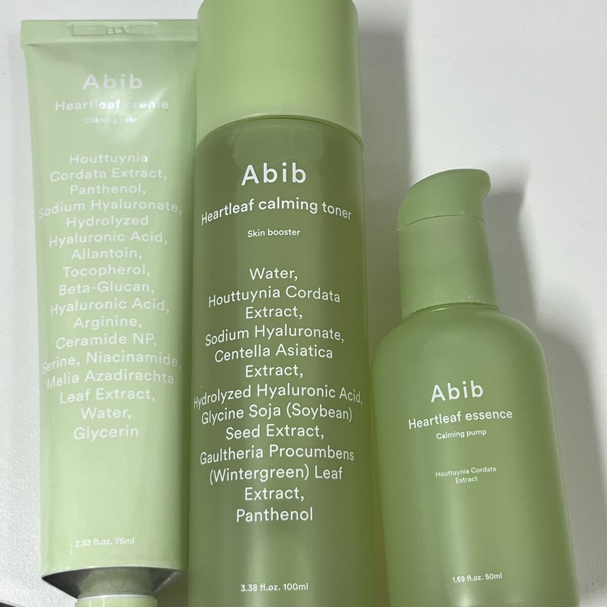 ドクダミトライアルキット/Abib /化粧水を使ったクチコミ（3枚目）