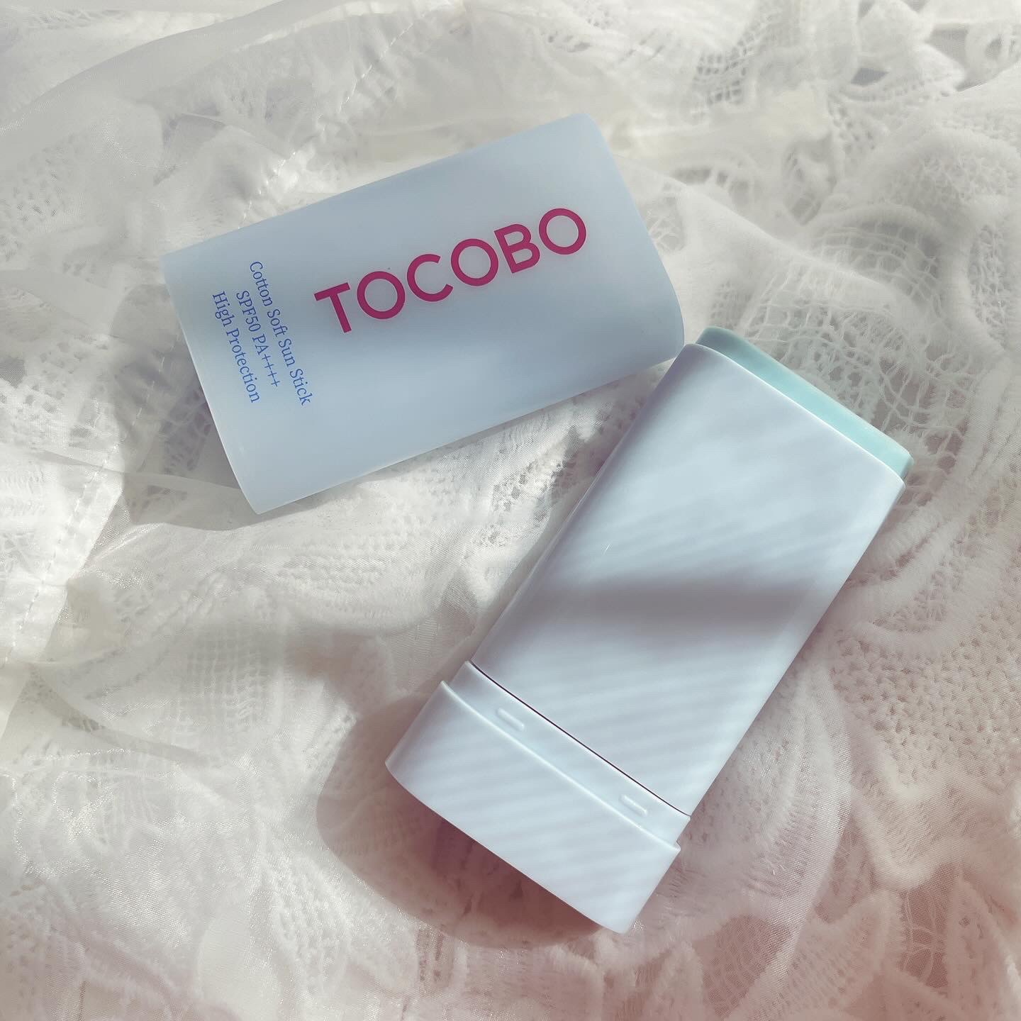 コットンソフトサンスティック/TOCOBO/日焼け止めスティックを使ったクチコミ（2枚目）