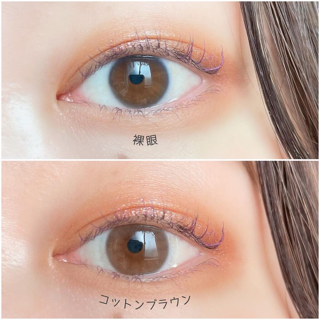 メローズ(Mellows)/OLOLA/カラーコンタクトレンズを使ったクチコミ(3枚目)