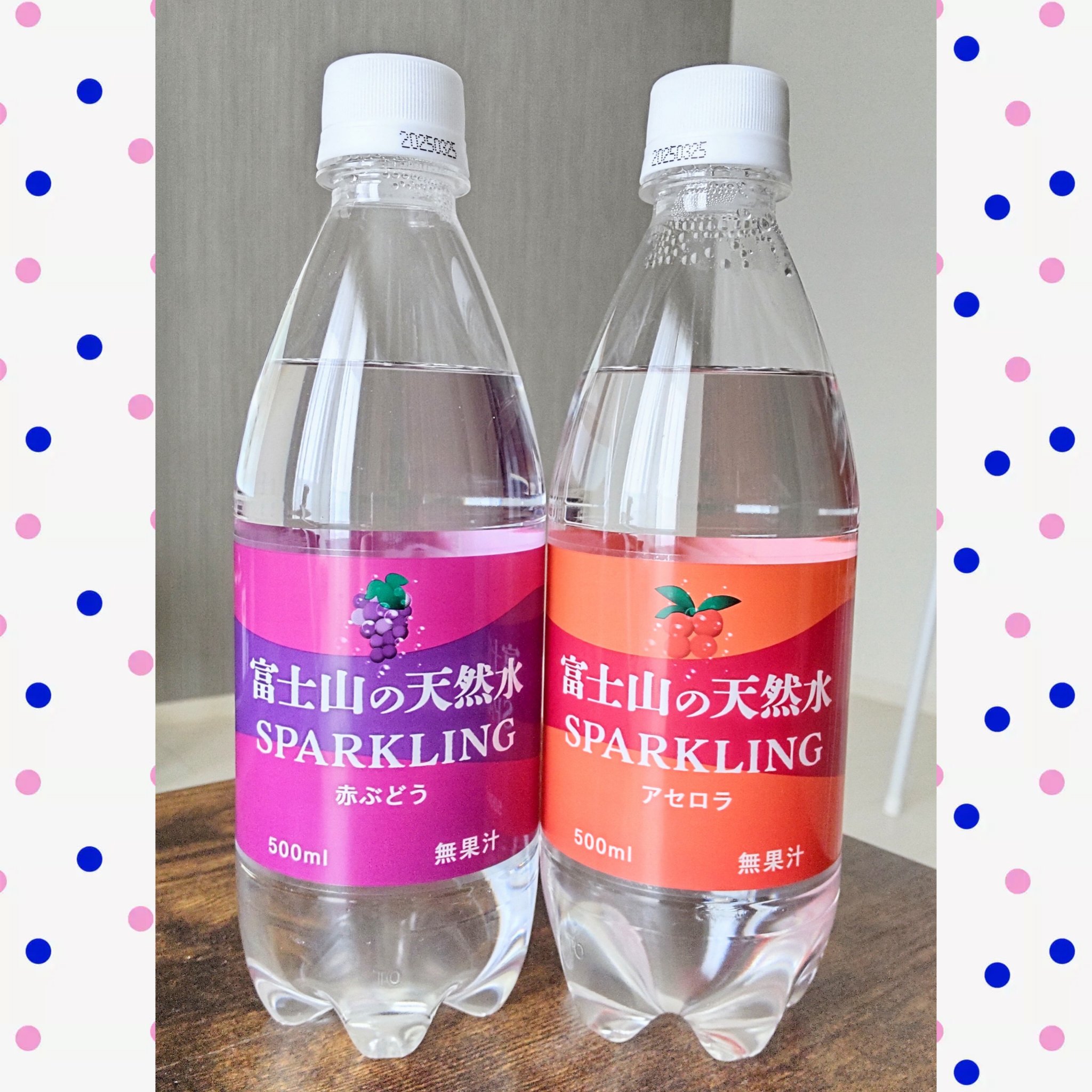 富士山の天然水 SPARKLING/友桝飲料/ミネラルウォーターを使ったクチコミ（1枚目）