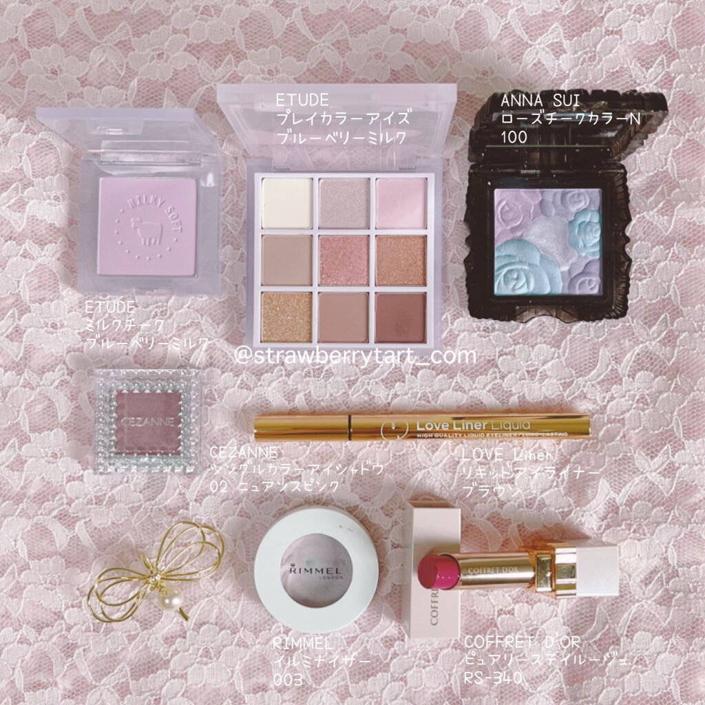 ミルクチーク/ETUDE/パウダーチークを使ったクチコミ（3枚目）