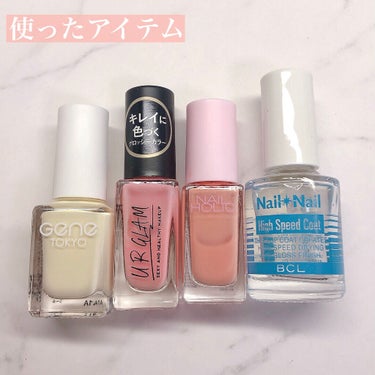 UR GLAM　COLOR NAIL SELECTION PK3＜グロッシーカラー＞/U R GLAM/マニキュアを使ったクチコミ（3枚目）