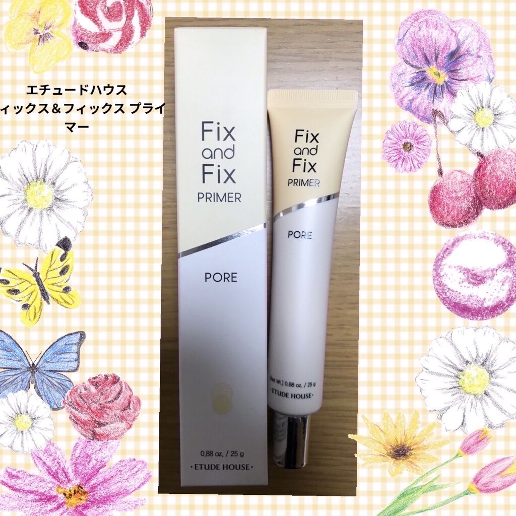 フィックス＆フィックス プライマー/ETUDE/化粧下地を使ったクチコミ（1枚目）