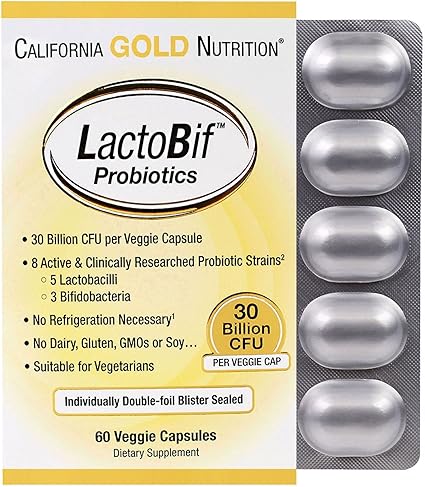 ラクトビフ プロバイオティクス / CALIFORNIA GOLD NUTRITION