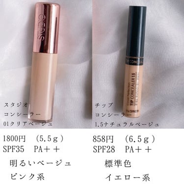 カバーパーフェクション チップコンシーラー/the SAEM/リキッドコンシーラーを使ったクチコミ（2枚目）