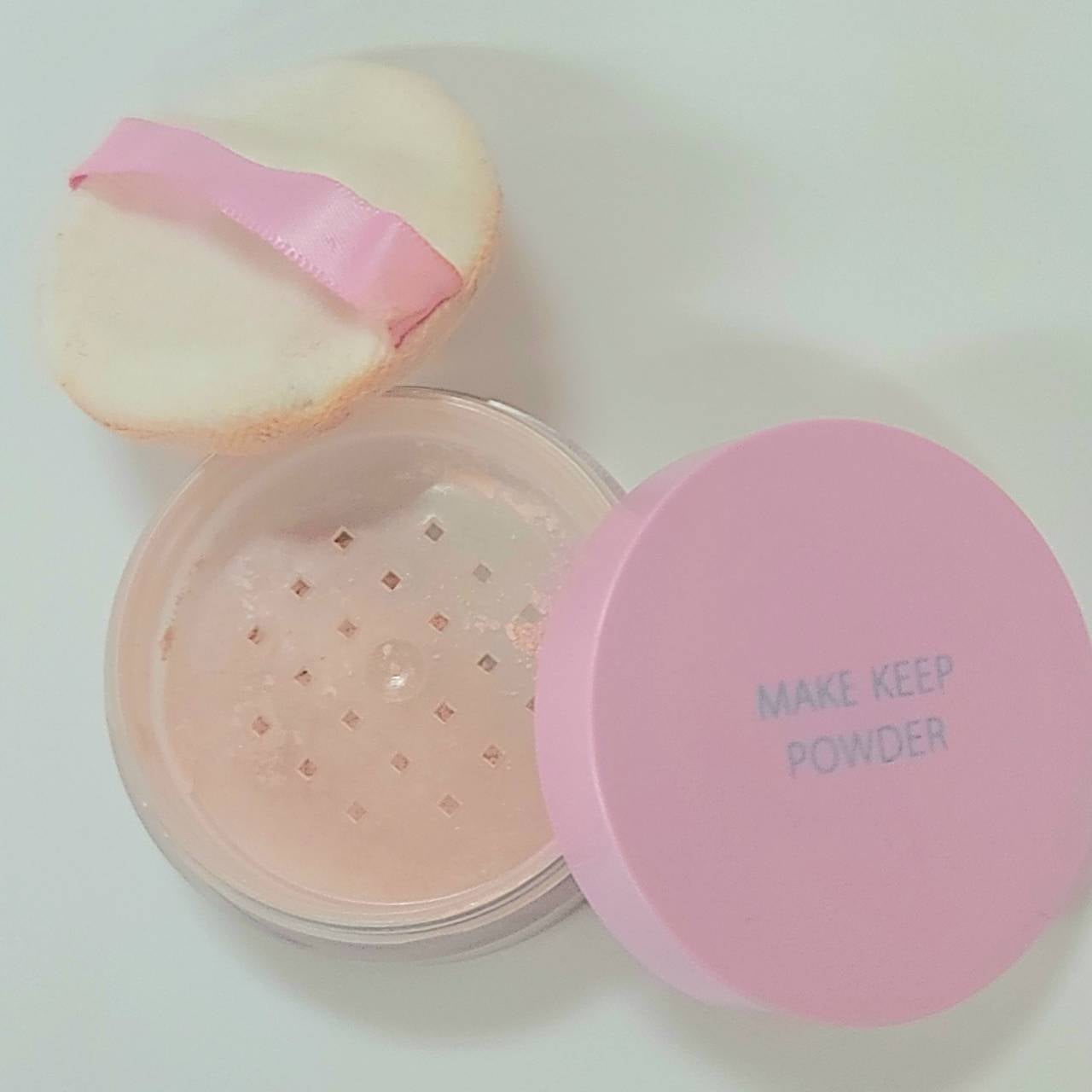 メイク キープ パウダー/コーセーコスメニエンス/ルースパウダーを使ったクチコミ(1枚目)