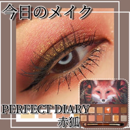 エクスプローラ12色 動物アイシャドウパレット/PERFECT DIARY/アイシャドウパレットを使ったクチコミ(1枚目)